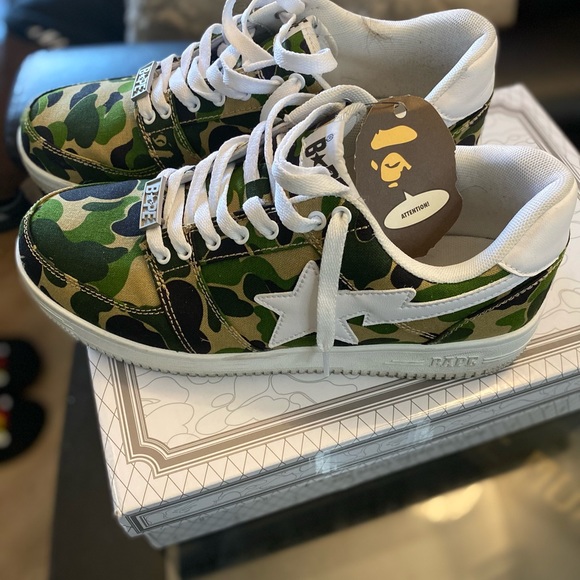 Кроссовки bape